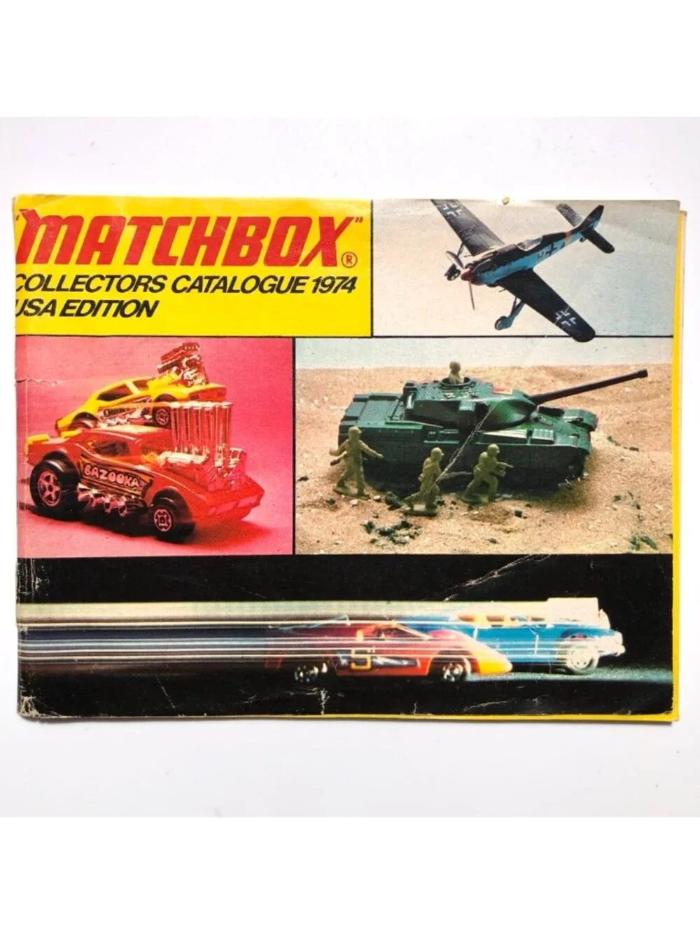 Matchbox Collectors Catalog 1974 USA Edition Lesney Vintage Booklet 64 Pages